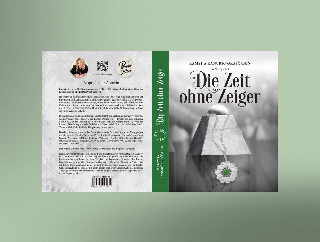 „Die Zeit ohne Zeiger“ – Gestaltung und Druckvorstufe
