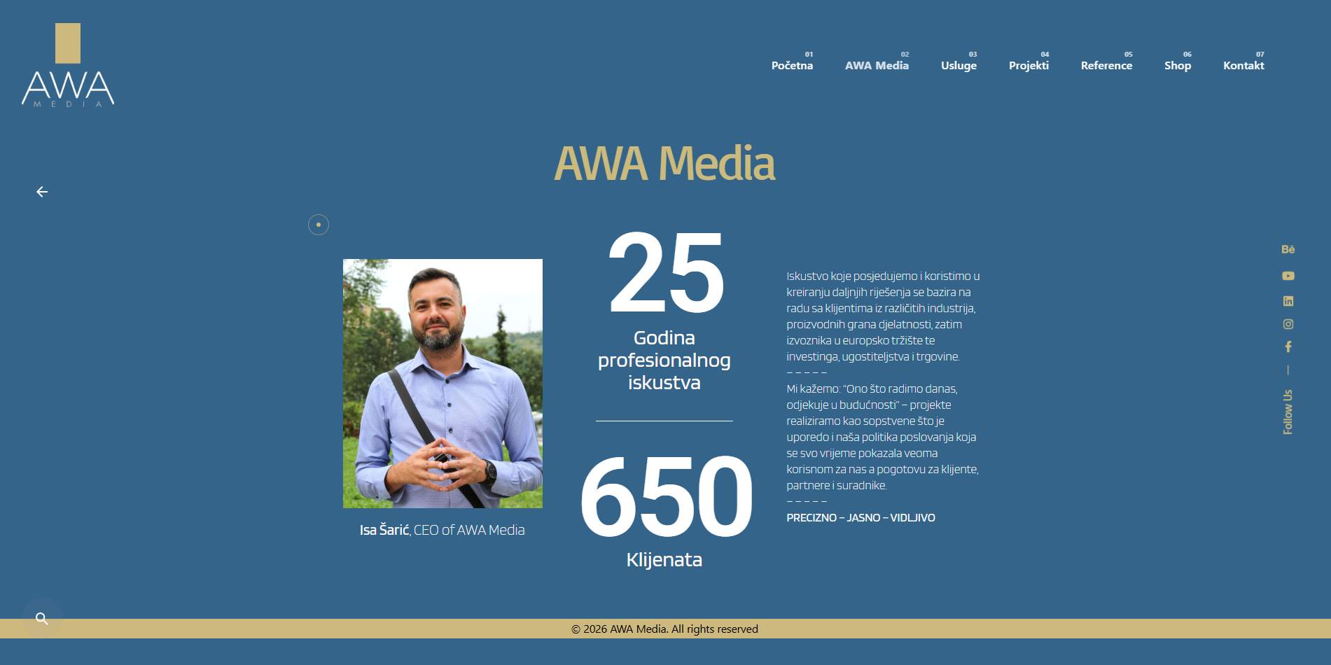 Isa Šarić - AWA Media